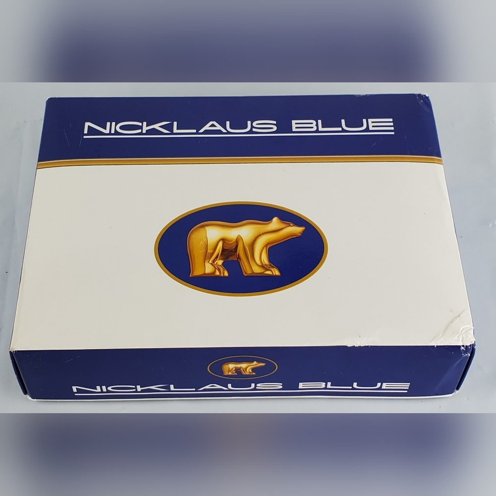 Jack Nicklaus Blue Golf Balls - Box of 4 Sleeves of 3 Balls 12 Balls Total - NOS